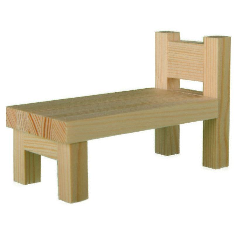 Set de construit Obiecte de mobilier, 128 piese din lemn, Walachia